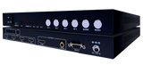 EVSW1040 HDMI 4x1 Selector Switch Multiview 1080p Seamless Switching Up/Down Scaler Audio RS232