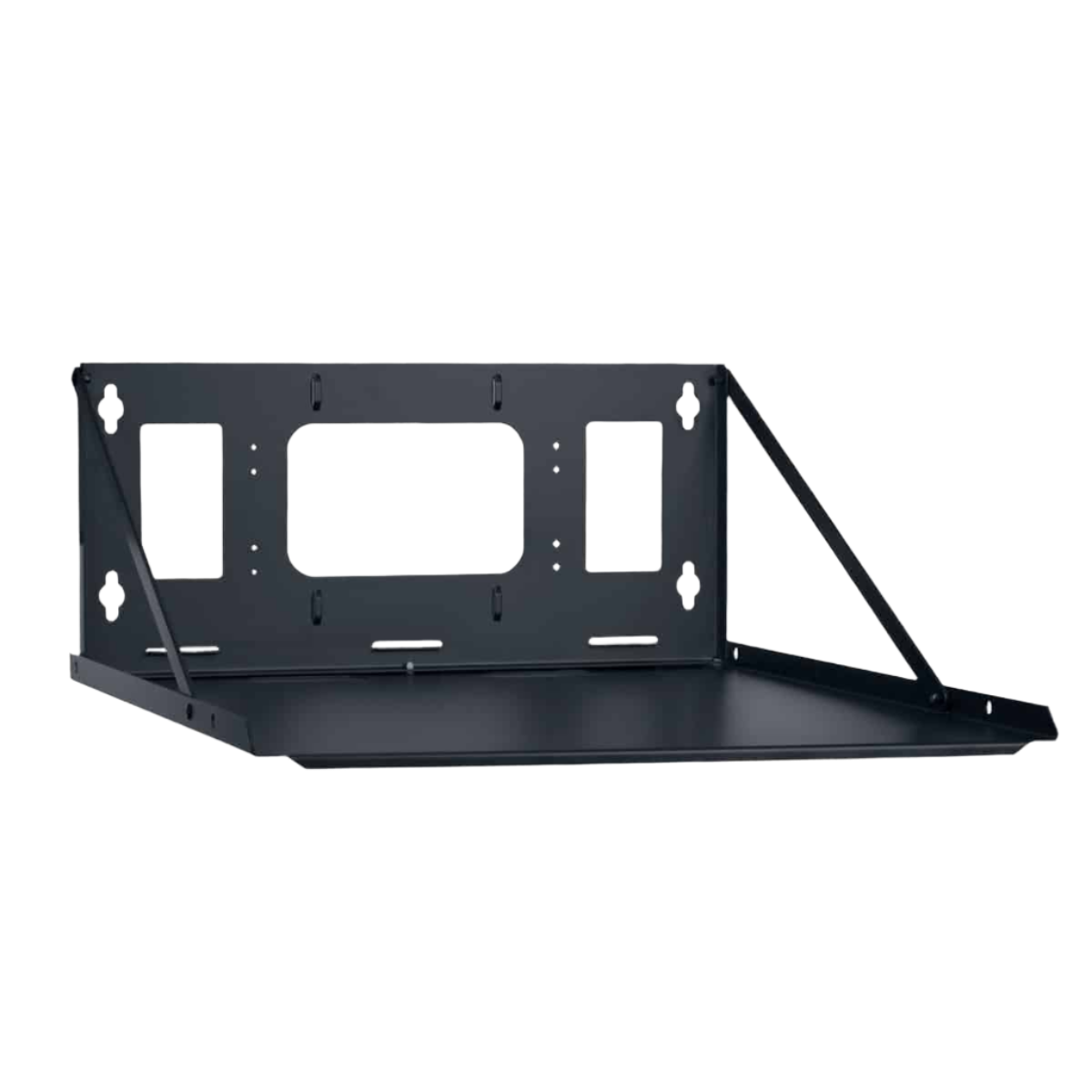 FS1820 Wall Shelf Flat Ship Black