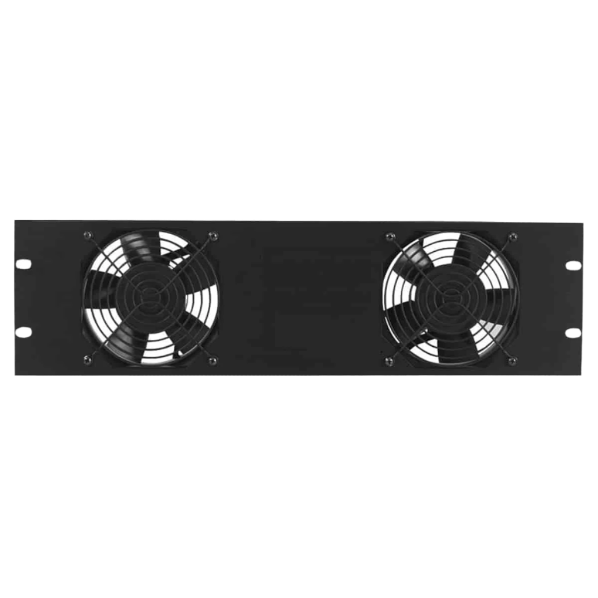 FW23 Fan Panel 3U (2) 4" Whisper Fans 50cfm Each Fan Guards