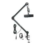 GFWMICBCBM4000 Professional Broadcast Boom Mic Stand W/ LED Light