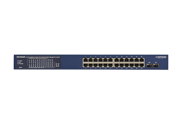 GS728TPP-300NAS 24 Port Ethernet Switch Manageable PoE