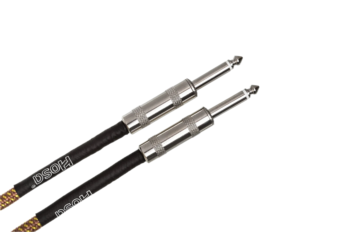 GTR518 Tweed Guitar Cable Straight to Same