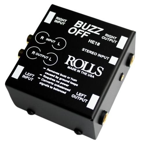 HE18 2 Channel Audio Hum Eliminator