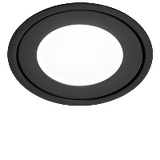 HR-LED90-27-BK LED 90 Button Light Black