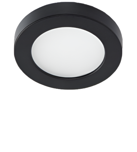 HR-LED90-27-BK LED 90 Button Light Black