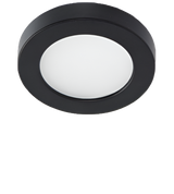 HR-LED90-27-BK LED 90 Button Light Black