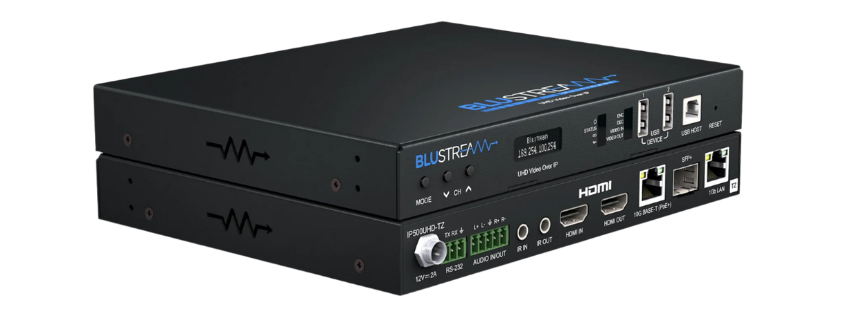 IP500UHD-TX IP Multicast UHD Video Transceiver over 10Gb Managed Network