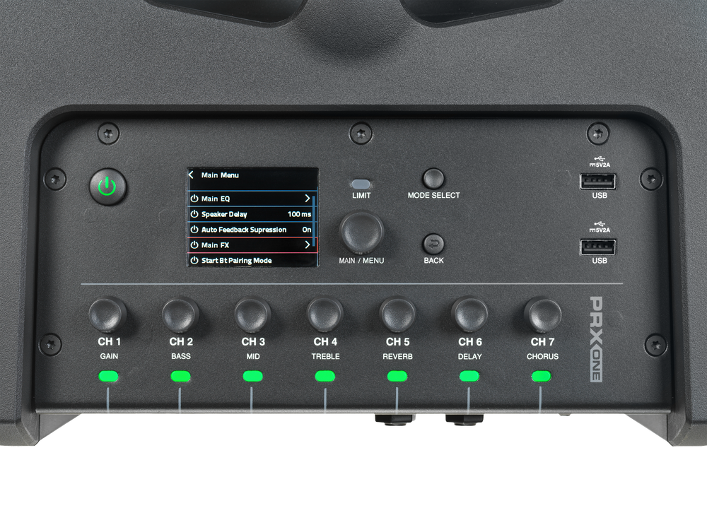 PRXONE Portable Powered All-In-One PA Speaker