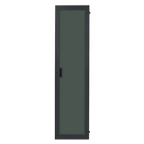 LFD-16P Door Plexiglass Front-16U, Locking