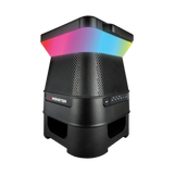 MNSOLX-BLK Solar X Outdoor LED Wireless Solar Powered Speaker IPX5