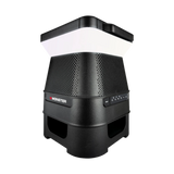 MNSOLX-BLK Solar X Outdoor LED Wireless Solar Powered Speaker IPX5
