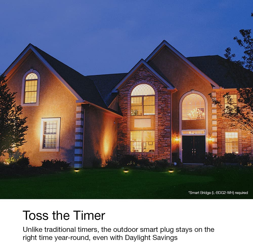 PD-15OUT-BL Outdoor Smart Plug Black