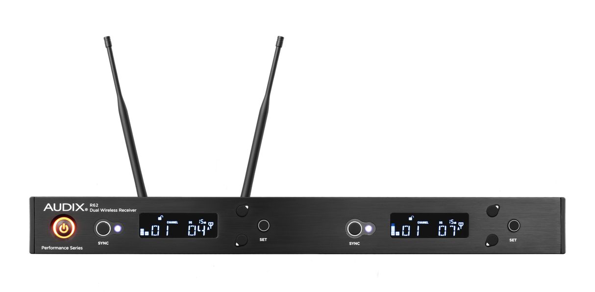 AP62C210 Wireless Microphone System R62 Combo OM2 ADX10