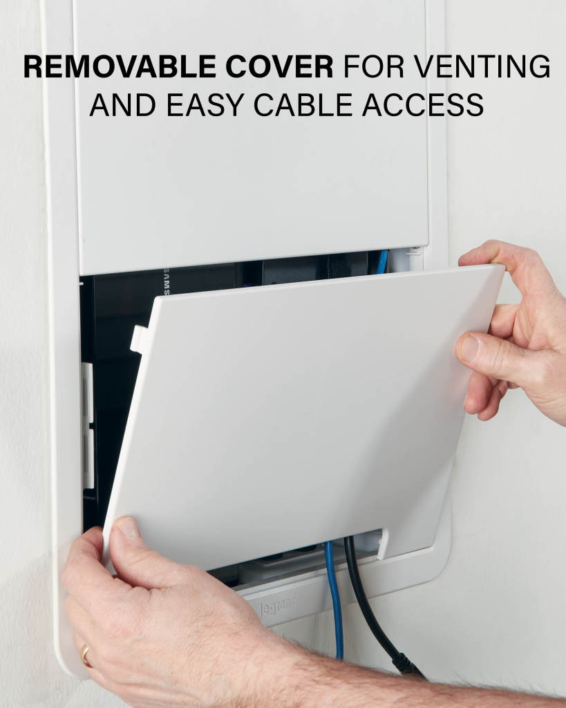 SAIWB17W1 TV Media In-Wall Box 17"