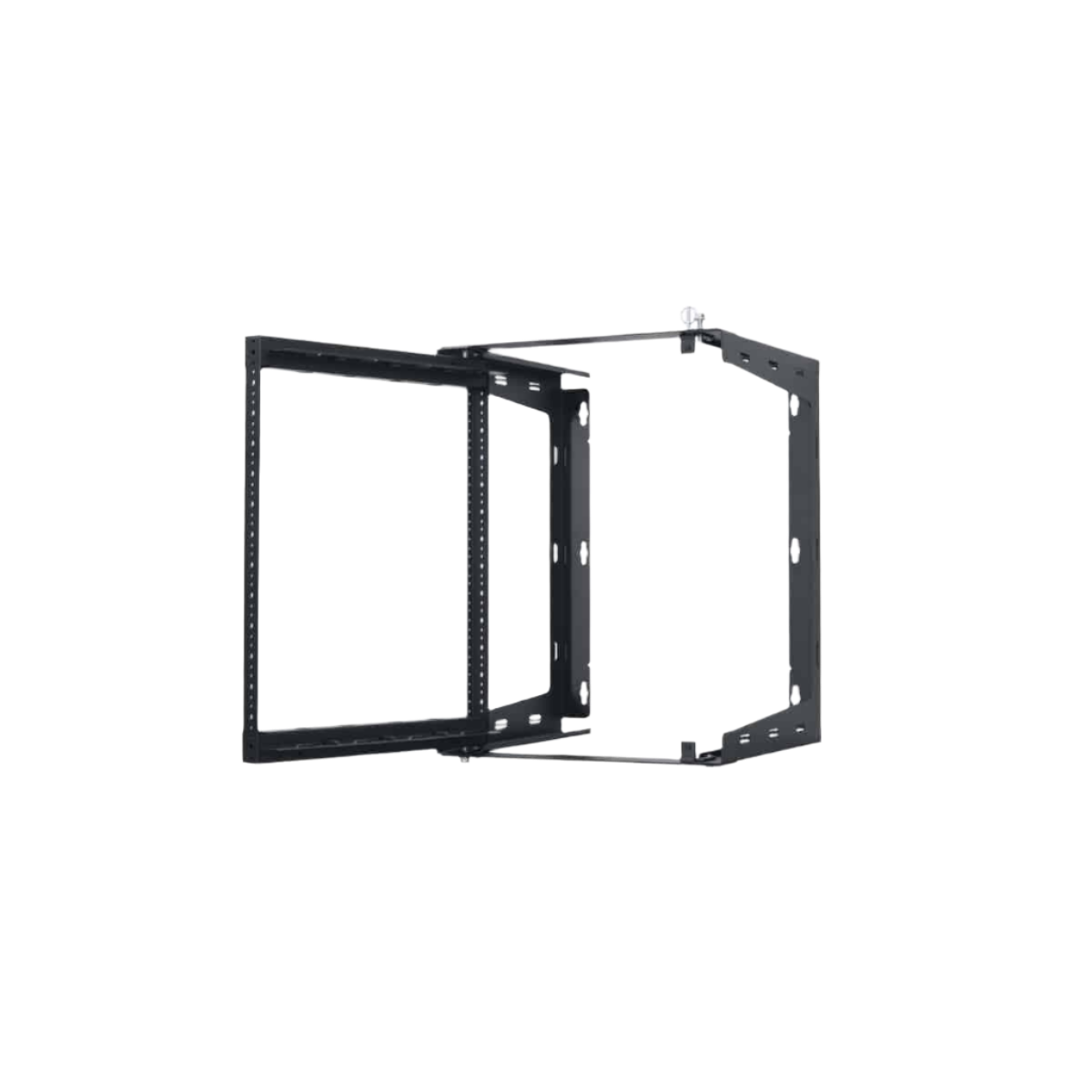 SR1218 Rack Swing Gate 12U Black