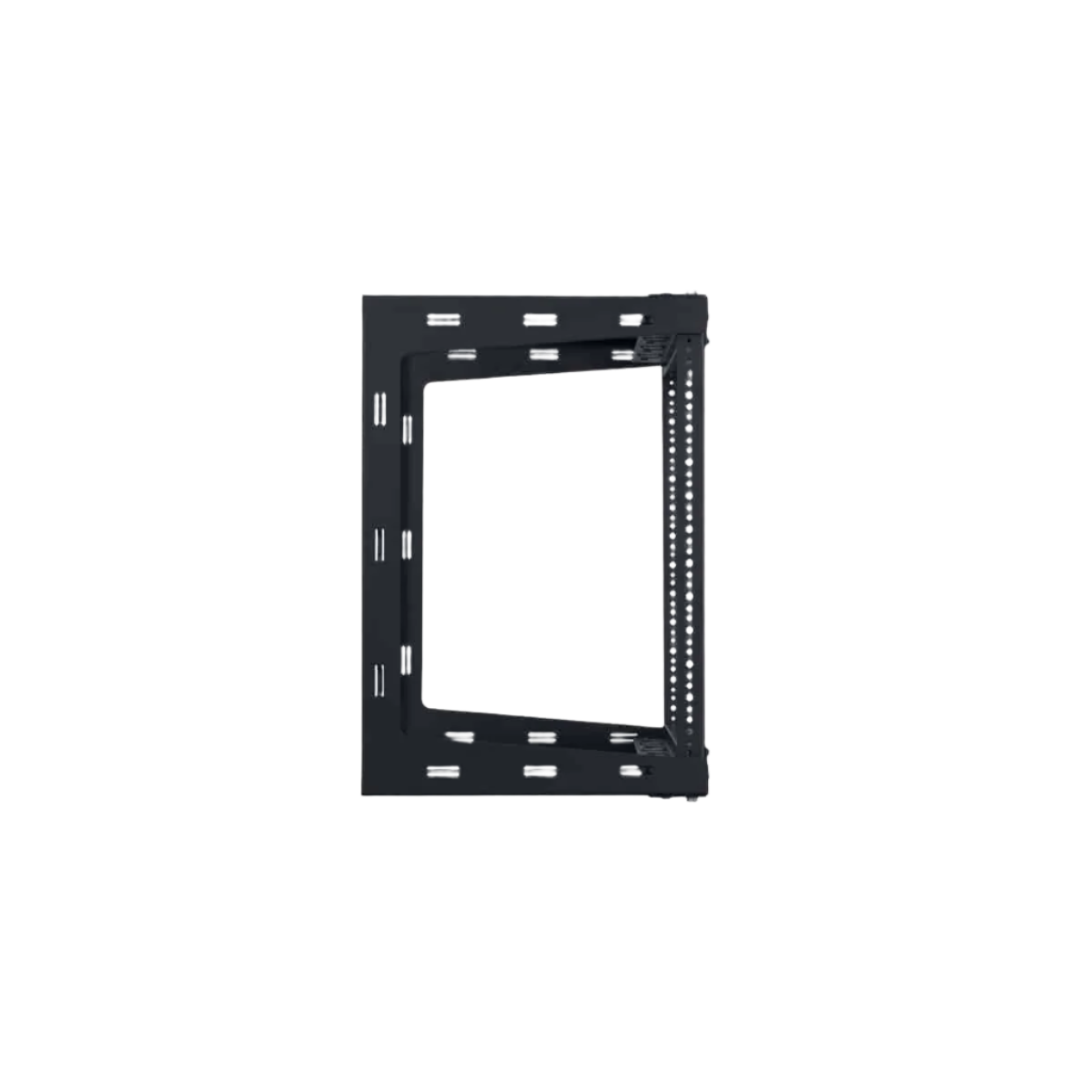 SR1218 Rack Swing Gate 12U Black