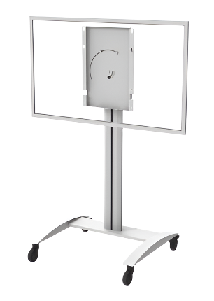 SR560-FLIP2 Rotational Cart for Samsung Flip WM55H/WM55R/WM65R Gloss White