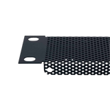 SVP1 Rack Panel Vented 1U 18ga Flanged Perforated Steel