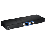TEGS16g 16 Port Gigabit GREENnet Switch (Rack Mount)