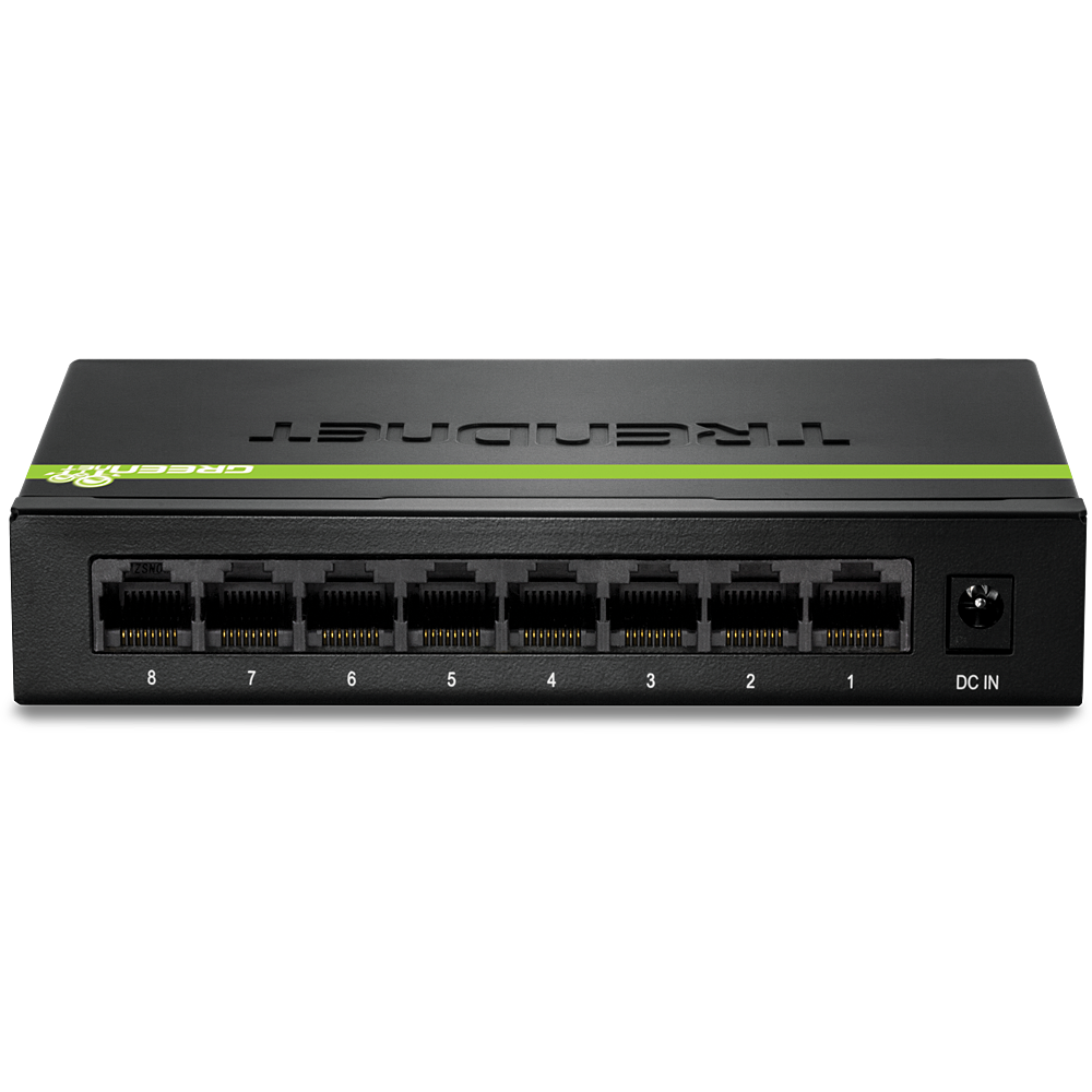 TEGS80g 8 Port Gigabit GREENnet Switch (Metal)