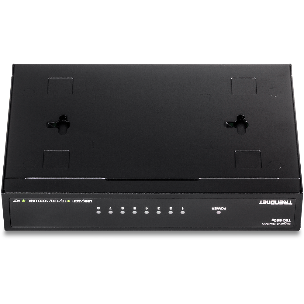 TEGS80g 8 Port Gigabit GREENnet Switch (Metal)
