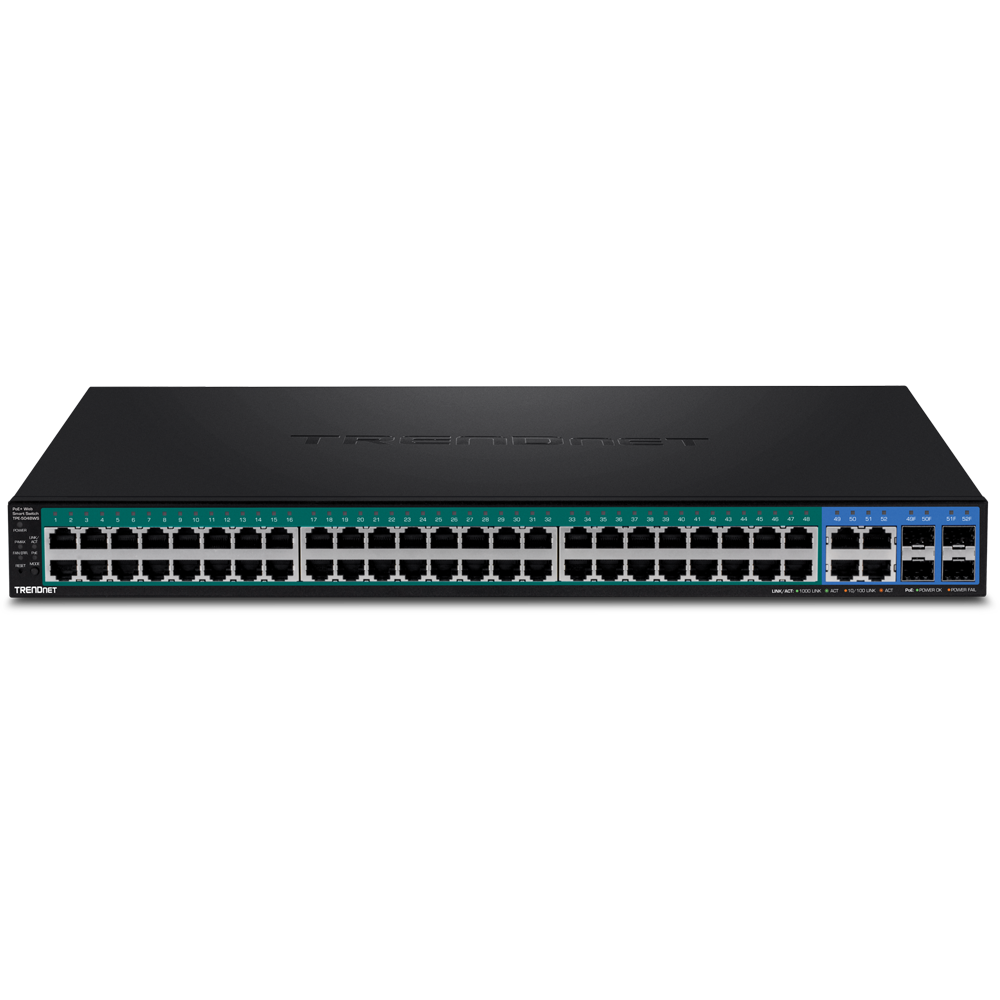 TPE5048WS 52 Port Gigabit Web Smart PoE+ Switch