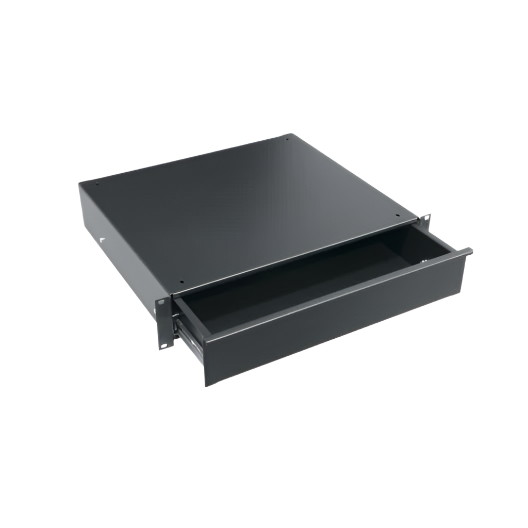 UD2 2 RU Utility Rack Drawer Black