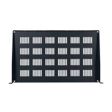 USV110 Rack Utility Shelf-Vented 1U 10" Deep