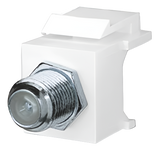 F81 Keystone Inserts 1 GHZ - Nickel