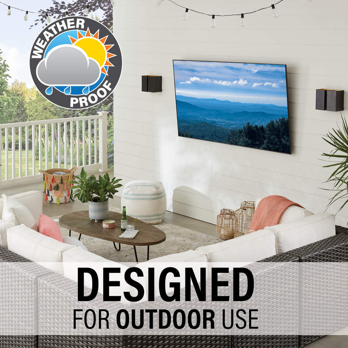 VODLT1-B2 Premium Outdoor Tilt Mount for TV's 37" - 95"