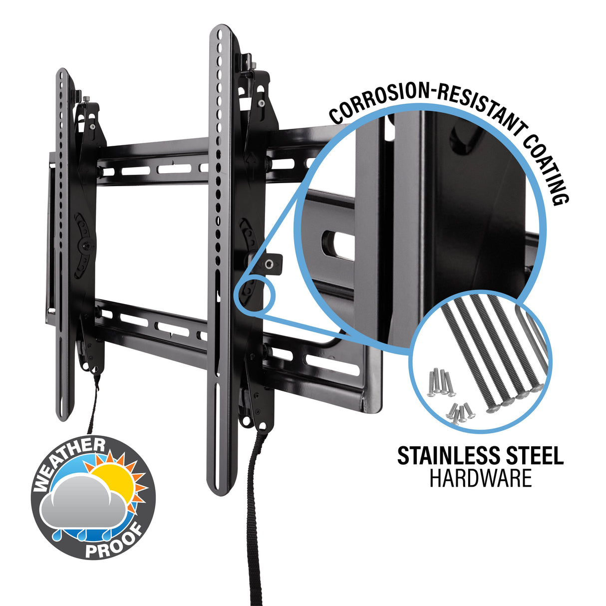 VODLT1-B2 Premium Outdoor Tilt Mount for TV's 37" - 95"