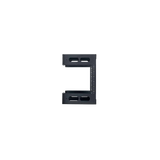 WXR812 Slim Rack-Wall Mount 8U 12" Deep Black