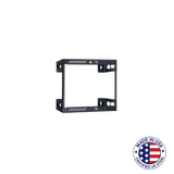 WXR812 Slim Rack-Wall Mount 8U 12" Deep Black