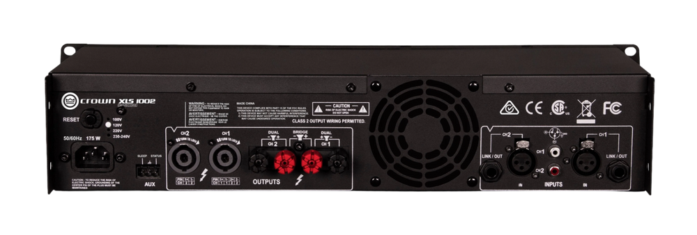 XLS1002 2 Channel 350W Power Amplifier
