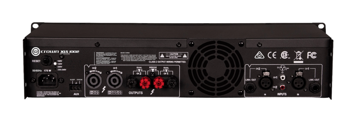 XLS1002 2 Channel 350W Power Amplifier