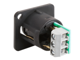 AMS-ALF XLR 3-Pin Female Jack Terminal Block Connections