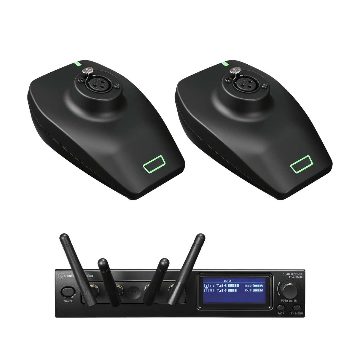 ATW-1427 System 20 PRO Dual Desk Stand 2.4 GHz Wireless