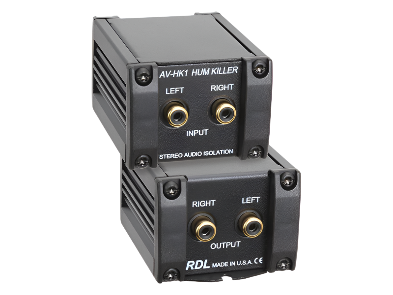 AV-HK1 “HUM KILLER” Stereo Audio Isolation Module