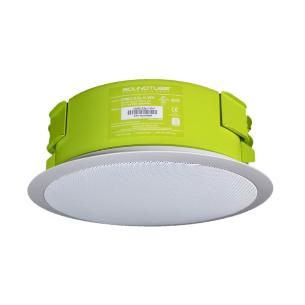 CM62EZSIIWH 6" 2-way In Ceiling Speaker Short Can (Each)