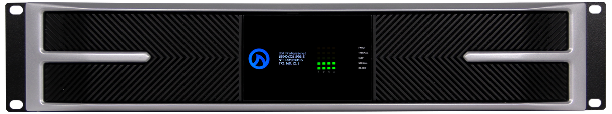 CONNECT 1504 4 Channel x 1500W @ 4Ω, 8Ω, 70V and 100V Per Channel 30 Amp Plug