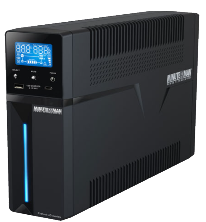 ETR1000LGU UPS 1000 VA Line Interactive With 10 Outlets