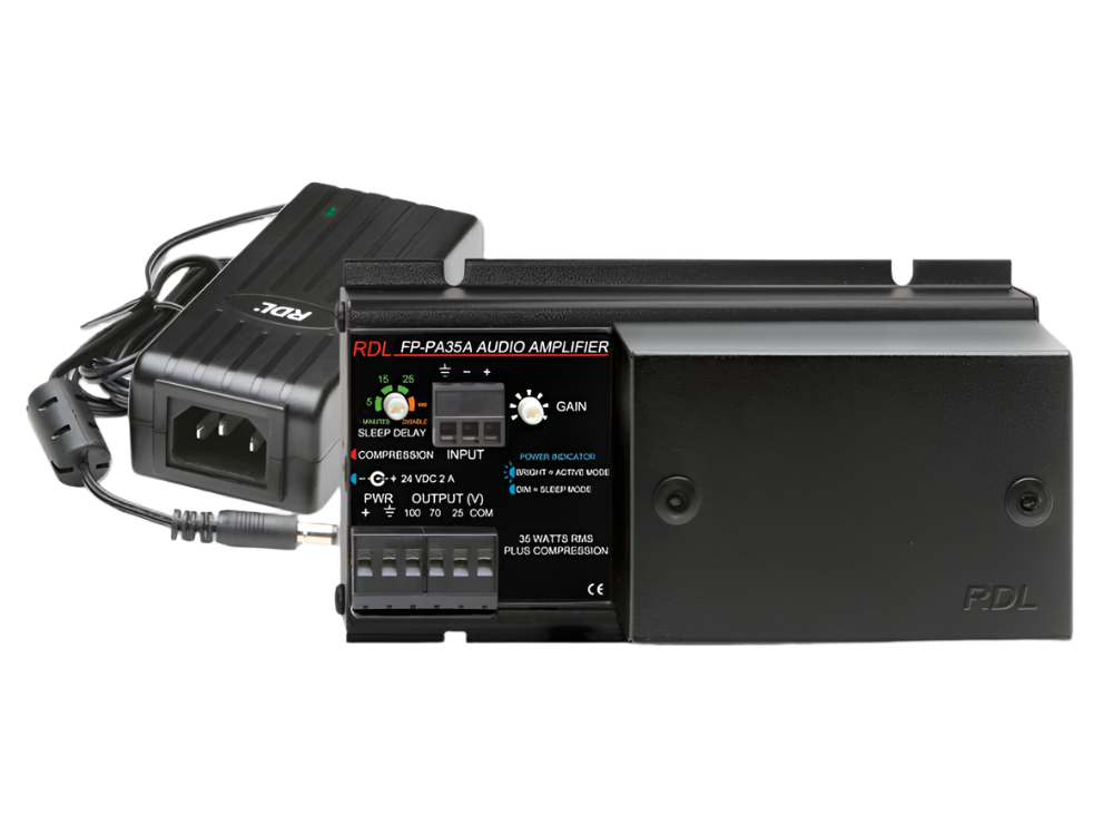 FP-PA35A Audio Amplifier 35 W, 25 V / 70 V / 100 V