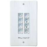 KD-WP8-3 8 Button Web UI Programmable IP Control Wall Plate Keypad