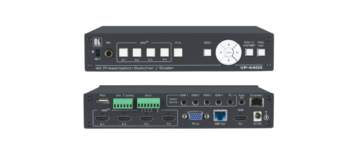 VP440X 18G 4K Presentation Switcher/Scaler