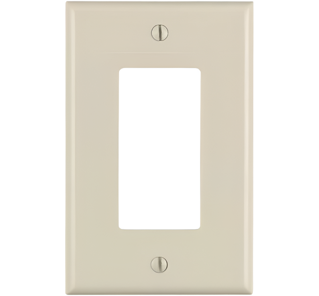 Decor Style Face Plate Single