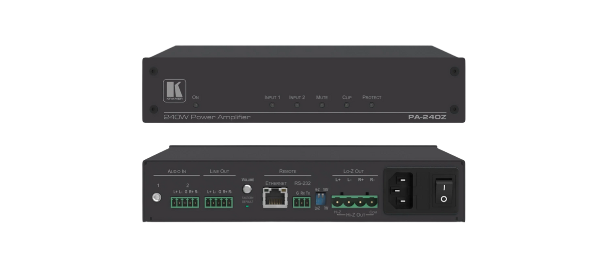PA240Z 240W Power Amplifier