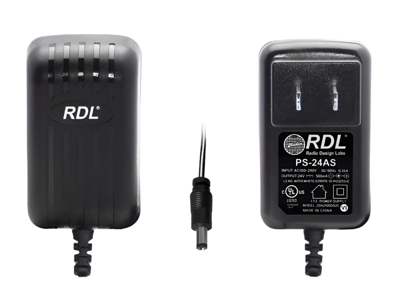 PS-24AS 24 Vdc Switching Power Supply 500 mA, dc Plug