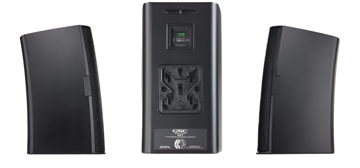 ADS8T 8" 2-Way Surface Speaker 70/100v 8ω Bypass 105° (Each)