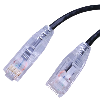 SCAT6 Super Slim 550 MHz Network Cable 6" - 50' Lengths