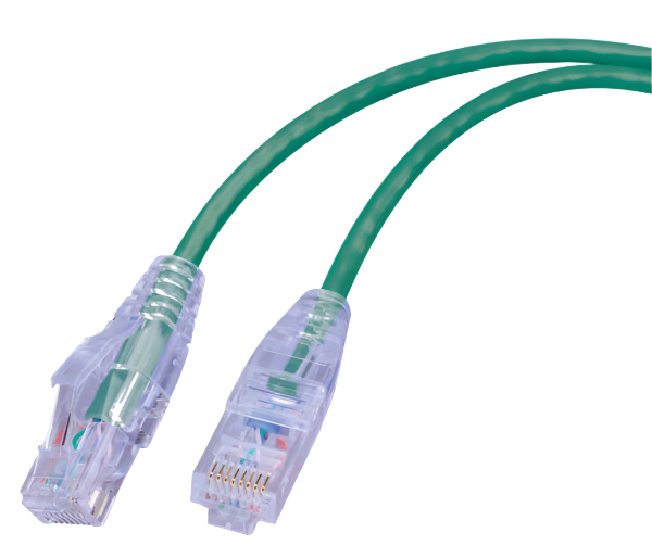 SCAT6 Super Slim 550 MHz Network Cable 6" - 50' Lengths